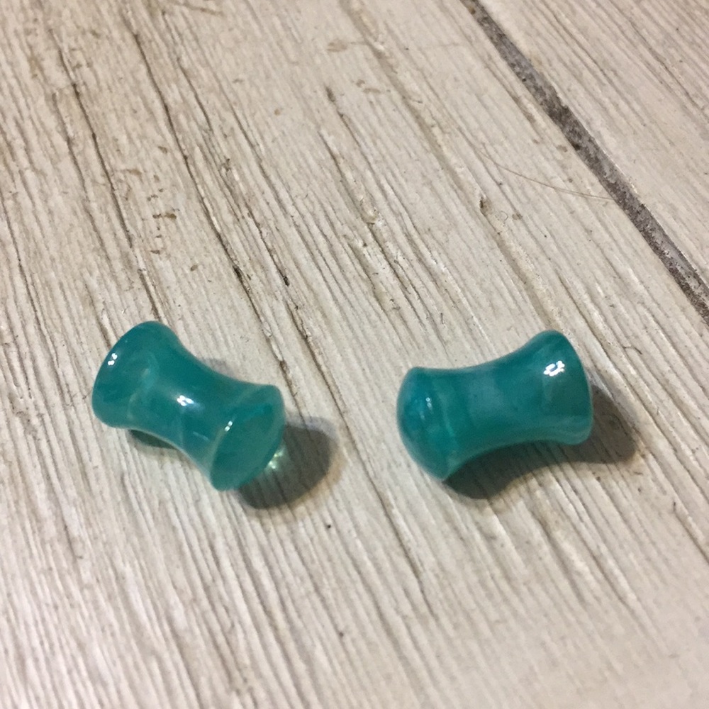 Lava infused plugs body jewelry